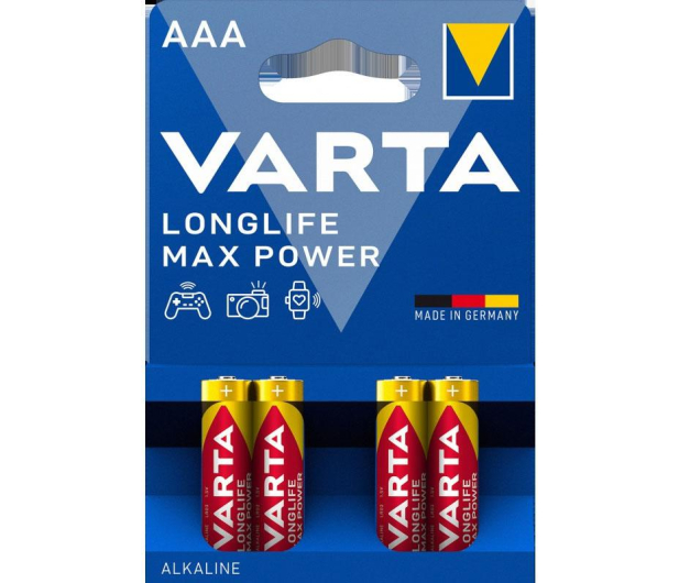 Varta Longlife Max Power AAA (4 szt.) - 1456616 - zdjęcie